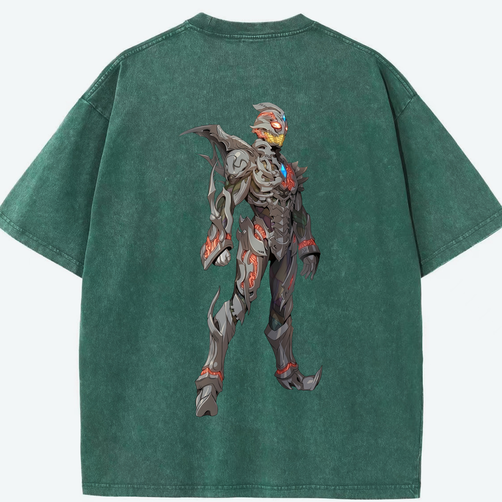 （画像用） ウルトラマン Ultraman 綿100% ヴィンテージ風 半袖Tシャツ（背面プリント）